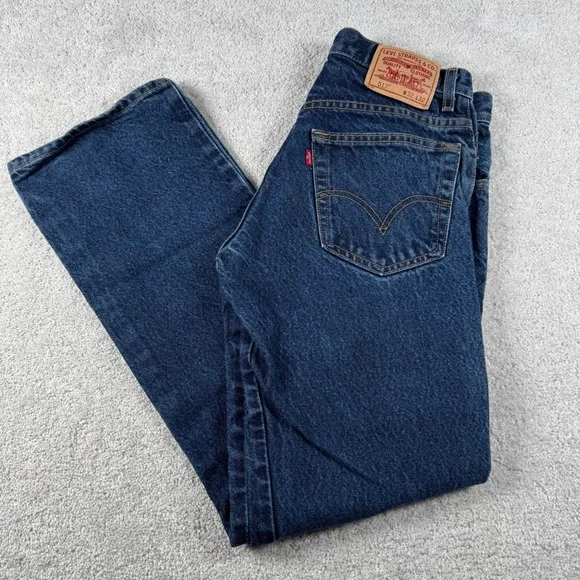 Levi's 517 Boot Cut Jeans Mens 32x32 Blue Denim Classic Fit 100% Cotton