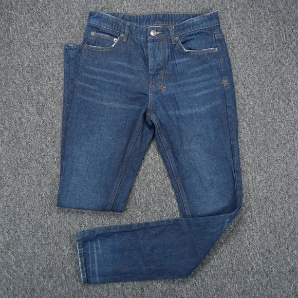 KSUBI Jeans Mens 30x31 Blue Chitch Real Deal Denim Button‎ Fly Tapered
