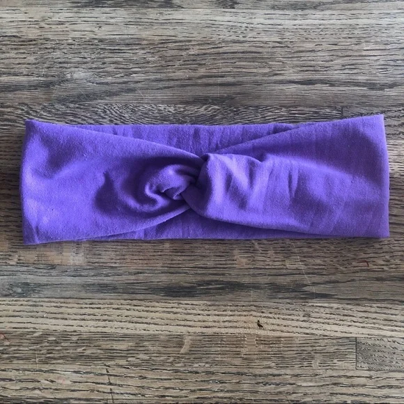 Purple Twist Headband NEW Handmade