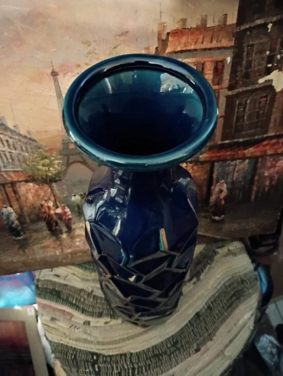Blue Ceramic Mosaic Accent 21