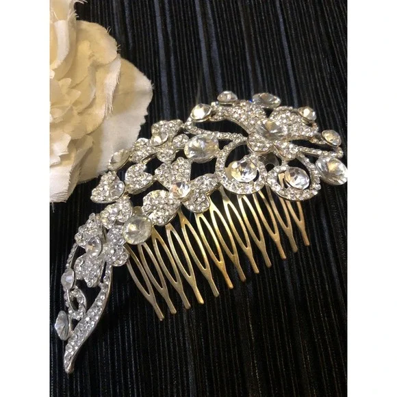 Bride -Bling Hair Accessory Hair Comb - Women - Wedding Special Occasion Beauty
