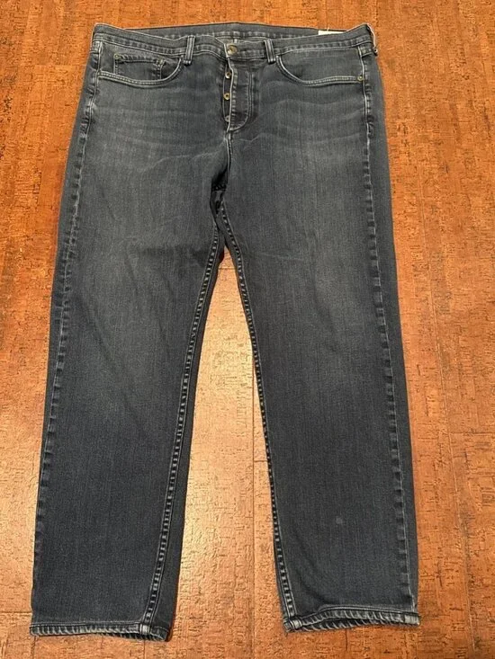 Rag & Bone Men’s 38X29 Fit 2 Slim Fit Jeans Dark Wash Blue Denim