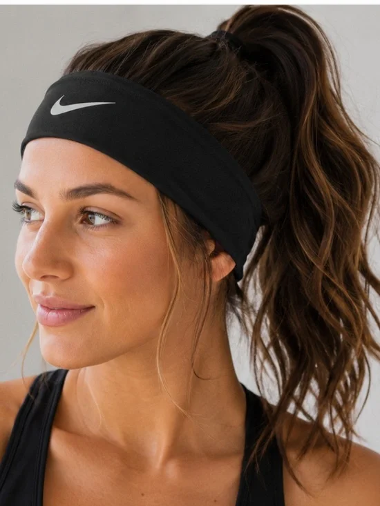 Women's Nike Black Dri-FIT Performance Athletic Headband