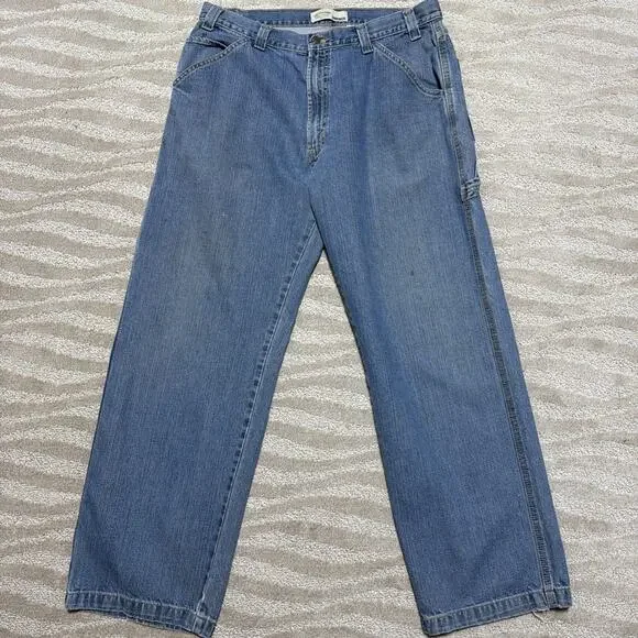 Levis Strauss Signature Carpenter Jeans Mens 48 x 30 painter utility workwear