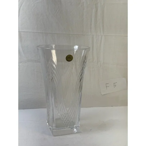 Vintage Cristal J.G. Durand France 24% Lead Crystal Vase - Storage Location: F5