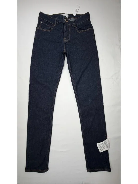 Asos Design Men's Jeans Skinny Solid Mid Rise Denim 5 Pocket Size 28 Blue NWT
