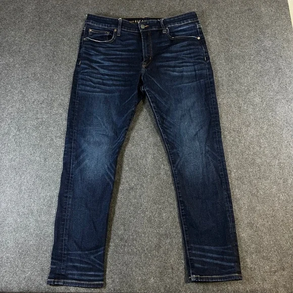 American Eagle Ne(x)t Level Flex Slim Fit Jeans Mens 36x30 Indigo Dark Wash