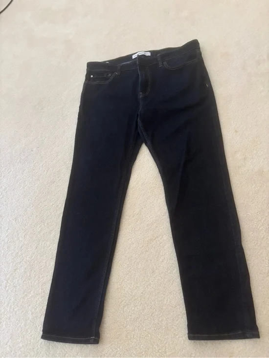 Calvin Klein Jeans Straight Black Men's Jeans