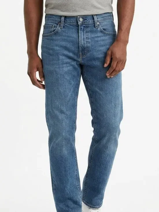 LEVI STRAUSS Blue Straight Stretch Jeans Men 502 Size 30
