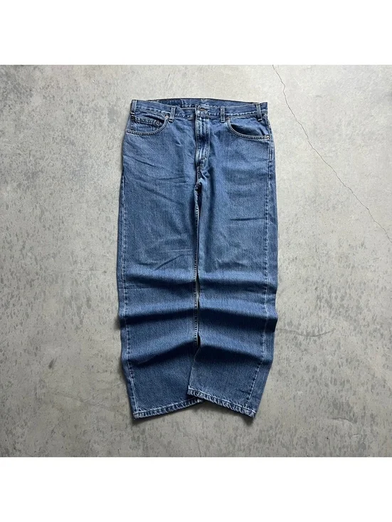 VTG Y2K Levi’s 505 Regular Fit Straight Leg Jeans Sz. 36X30 Medium Wash