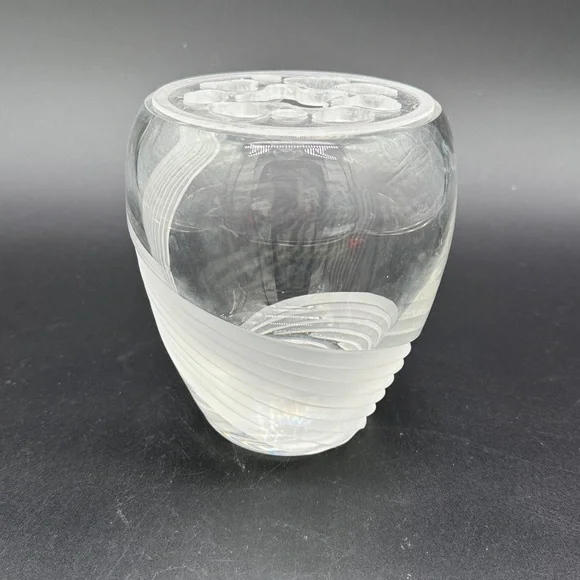 Lenox Crystal 120th Anniversary Windswept Vase 5 3/4
