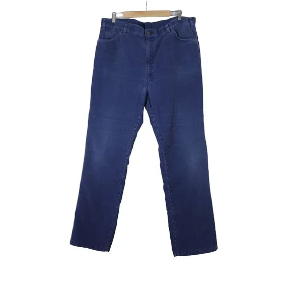 Levi's‎ men's 80s 90s vintage straight leg high waist corduroy pants jeans