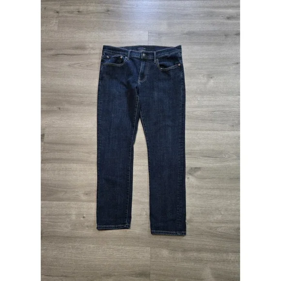 Lucky Brand Jeans 110 Slim Dark Wash Men's Size 32x30 (Fits 34x29)