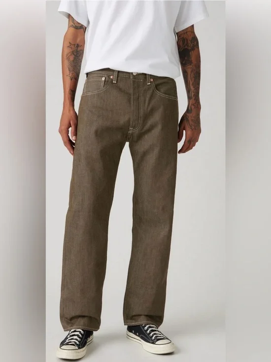 Levi’s 501 men’s 42/32 button fly denim jeans original fit (new)