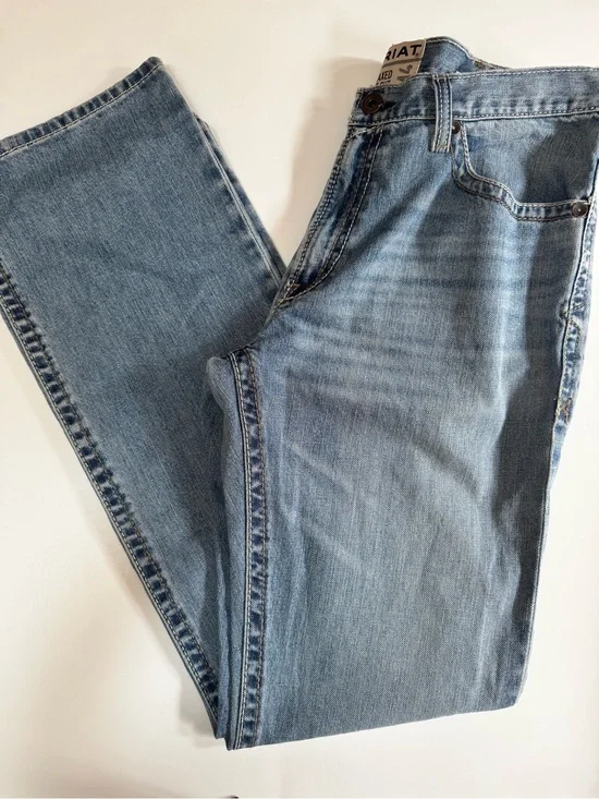 NWT! Ariat M4 Jeans Men’s 36x38 Relaxed Bootcut Western Work Denim