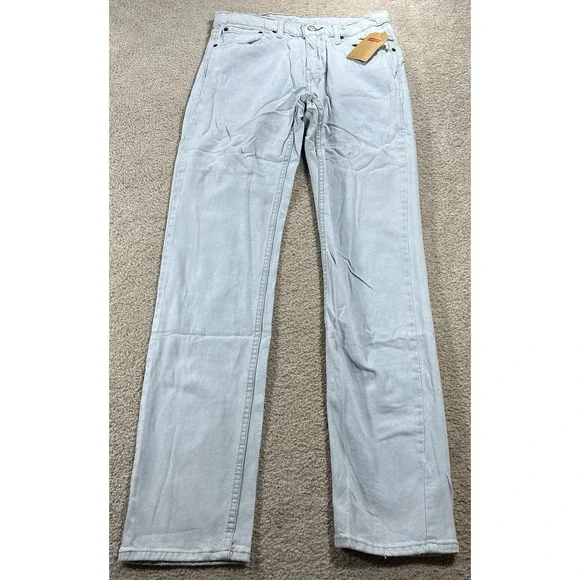 Levi's 511 Slim Fit Straight Jeans Light Wash‎ Men's 32x34 NWT Stretch Casual