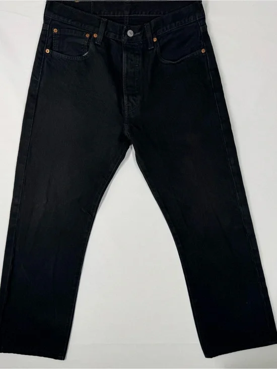 Levi’s 501 Men's Black Straight-Leg Jeans