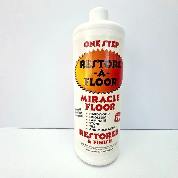Restore-A-Floor Floor Restore shine Finish Wood linoleum stone tile‎ floors New
