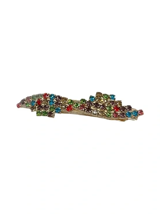 Multicolor Rhinestone Barrette Hair Clip FINAL PRICE DROP