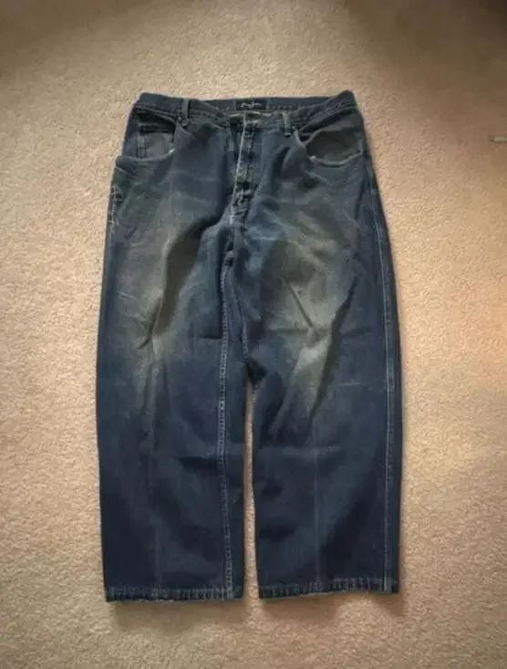 Sean John Vintage Baggy Fit Denim Jeans 36