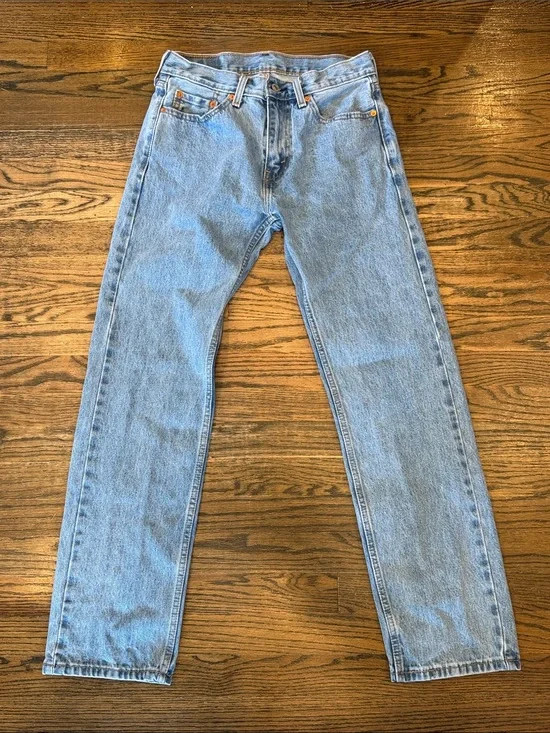 Levi's Light Blue Straight-Leg Men's Jeans