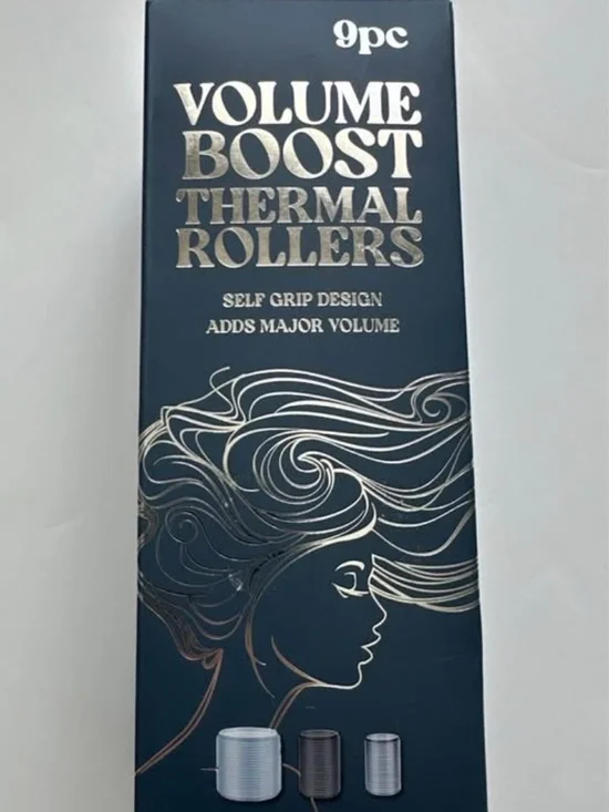 9pc Volume Boost Thermal Rollers