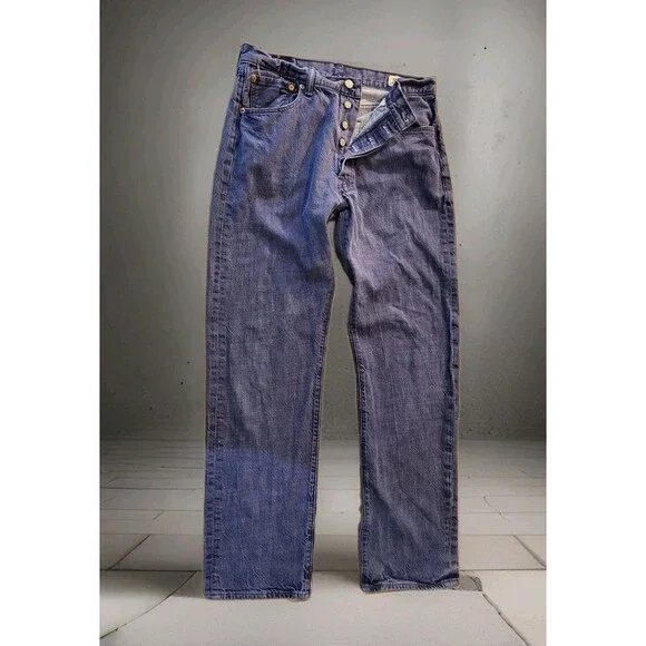 Levi’s 501 Original Fit Jeans crafted from highly collectible, deadstock