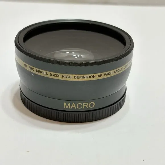 XIT Pro Series 0.43 X High Definition AF Wide Angle Lens 58mm