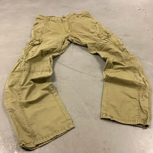 vintage avant guard deconstructed cargo pants 36x33