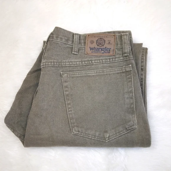 JEANS Wrangler Made in USA 7 belt carrier jeans, size 36 x 34