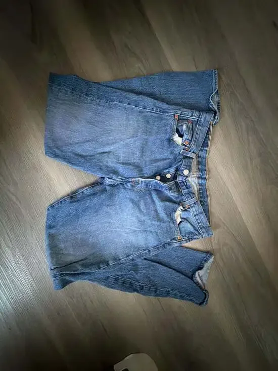 Vintage Levi's 501 Original Fit Button Fly Distressed Jeans
