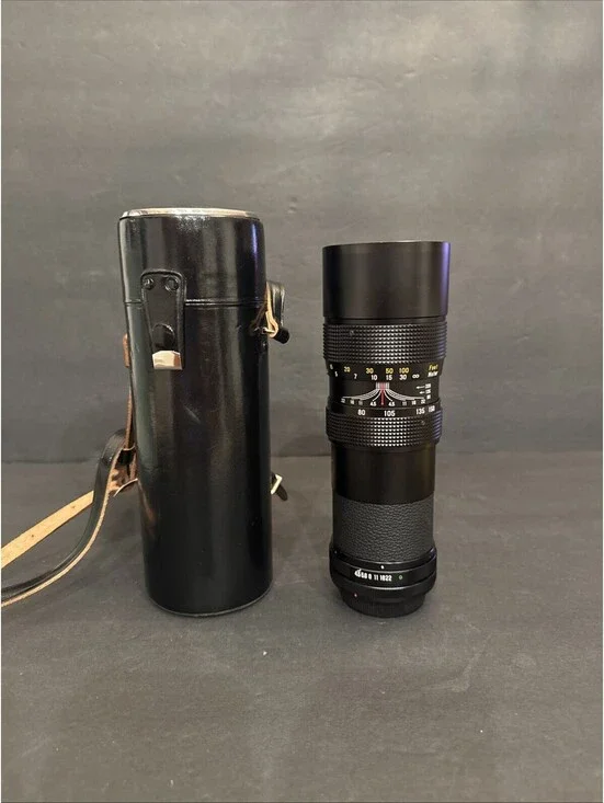 Vintage Quantaray Pro Auto Tele-Zoom f=80 220mm 1:4.5 62mm Camera Lens #511867