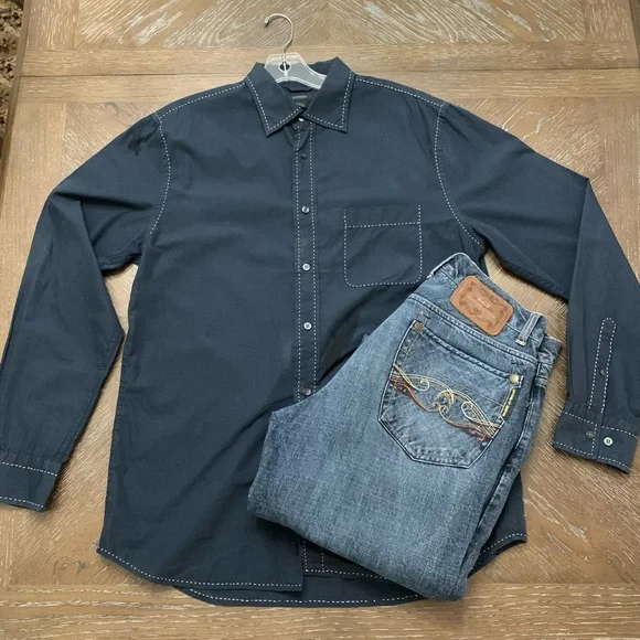 🎉🥳HP🥳Urgent Gear Dark denim jean 32X32