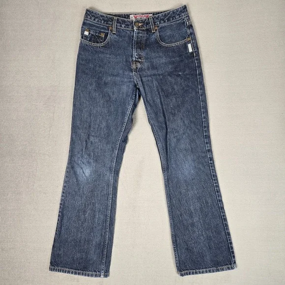 Vintage Silver Jeans Mens 29x30 Bootcut Denim Jeans Blue Cowboy Made‎ in Canada