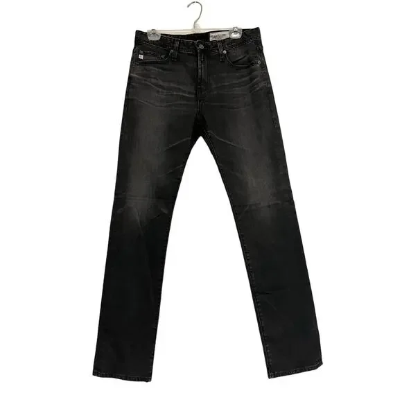 AG Adriano Goldschmied The Everett Straight Leg Pant in Black Wash Size 31x33