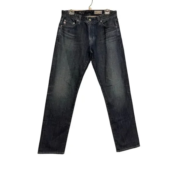AG Adriano Goldschmied Owens Athletic Fit Japanese Denim Holidaze Wash 32x32