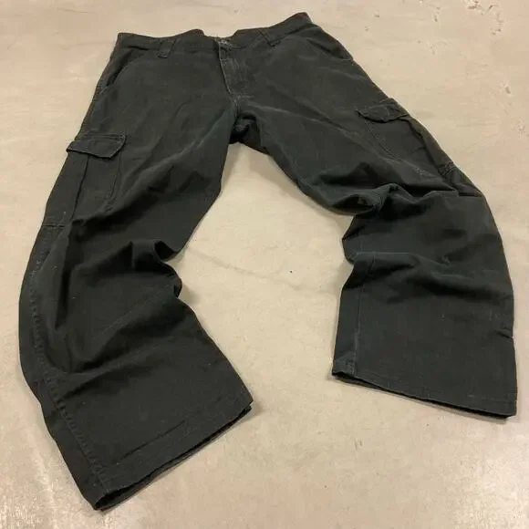 vintage baggy wrangler cargo pants 32x30