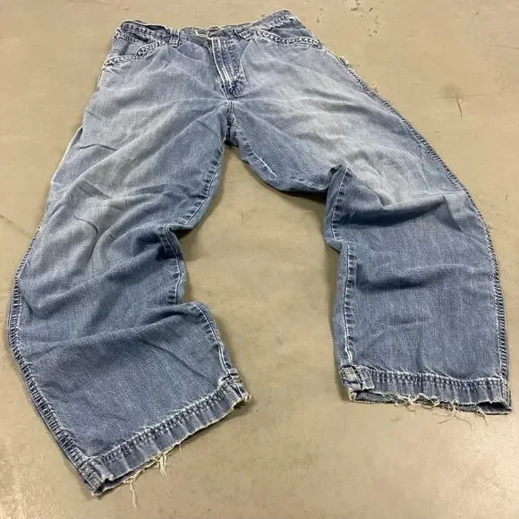 vintage Y2K old navy carpenter painter cargo jeans 34x32