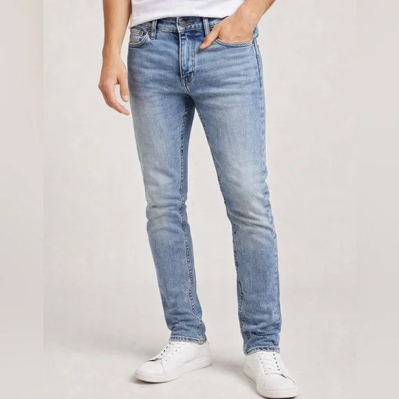 RSQ men’s Skinny‎ Jeans W28xL32 Light Wash Stretch Denim Slim Taper
