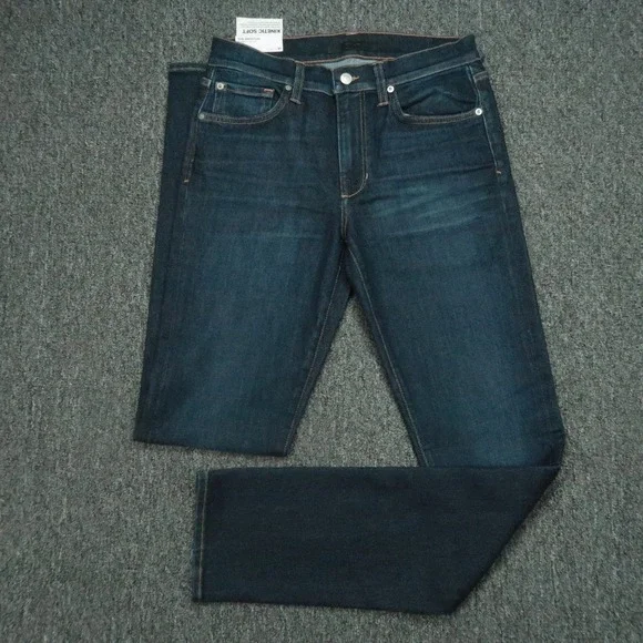 Joes Jeans Mens 29x34 Blue The Brixton Straight Narrow Kinetic Soft Denim NWT‎