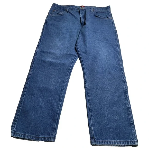 Wrangler 38x30 Men's Denim 31MWZPW Cowboy‎ Cut Relaxed Fit