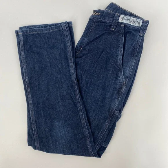 Carhartt FR Flame Resistant Jeans Mens Tag 32x32 Fits 32x30.5 Dark Work CAT 2