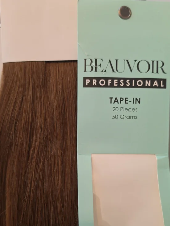 Tape-In Hair Extensions — Chocolate Brown #4 12 Pieces