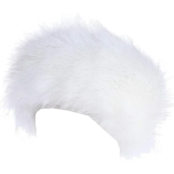Faux Fur Headband Women's Winter Earwarmer Elastic Fluffy Polar Fleece
