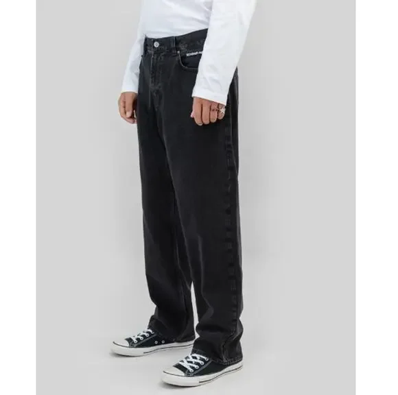 Beyond Medals Black Loose Jeans Size XS