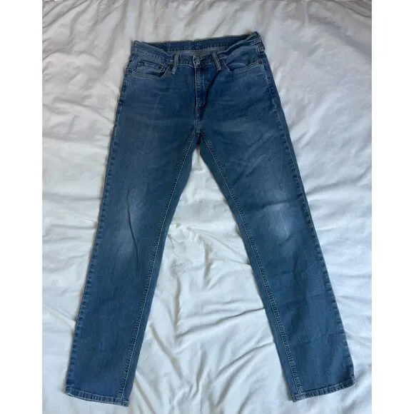 Levi's 541 Athletic Taper Jeans Men's 32x34 Blue Denim - Good Condition