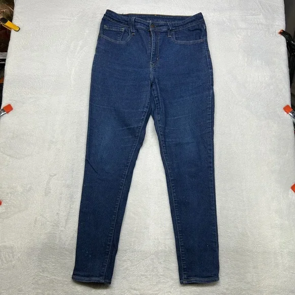 Levi's‎ Jeans Men's Dark Wash Denim Pockets Mid Rise Classic Skinny - 30X28.5