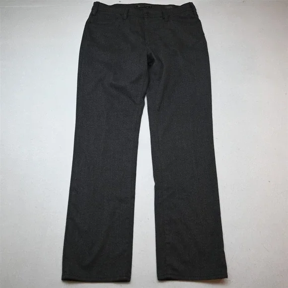 34 Heritage 38x34 Gray Knit Stretch Charisma Comfort Rise Classic Straight Jeans
