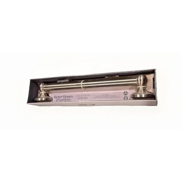 Better Homes & Gardens Safford 16 IN Grab Bar Satin Nickel BH20-19235611-028