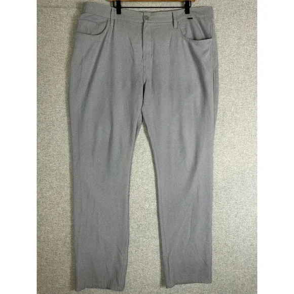 Travis Mathew Open to Close Golf‎ Pants Mens 37x31 Grey Performance Trousers